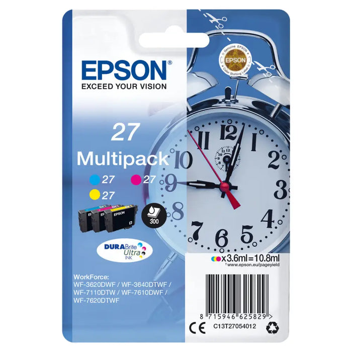 Оригиална касета за мастило Epson C13T27054012 Трицветен