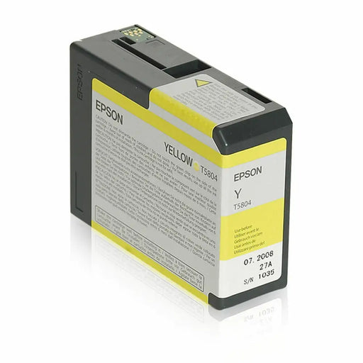 Оригиална касета за мастило Epson C13T580400 Жълт