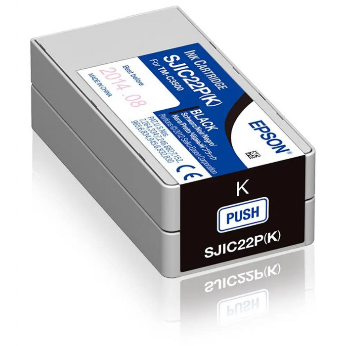 Оригиална касета за мастило Epson SJIC22P Черен