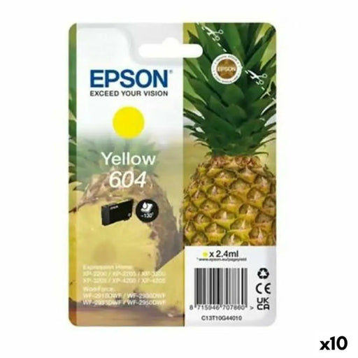 Оригиална касета за мастило Epson XP-2200 WF-2910DWF Жълт