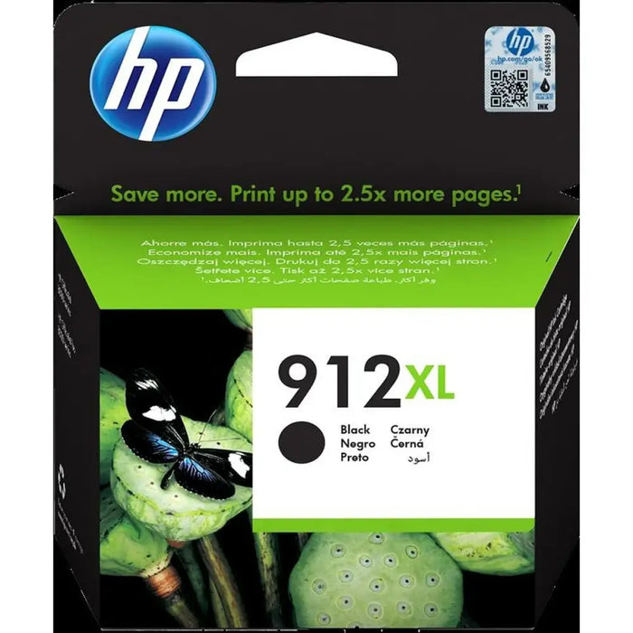 Оригиална касета за мастило HP 912XL Черен (30 броя)