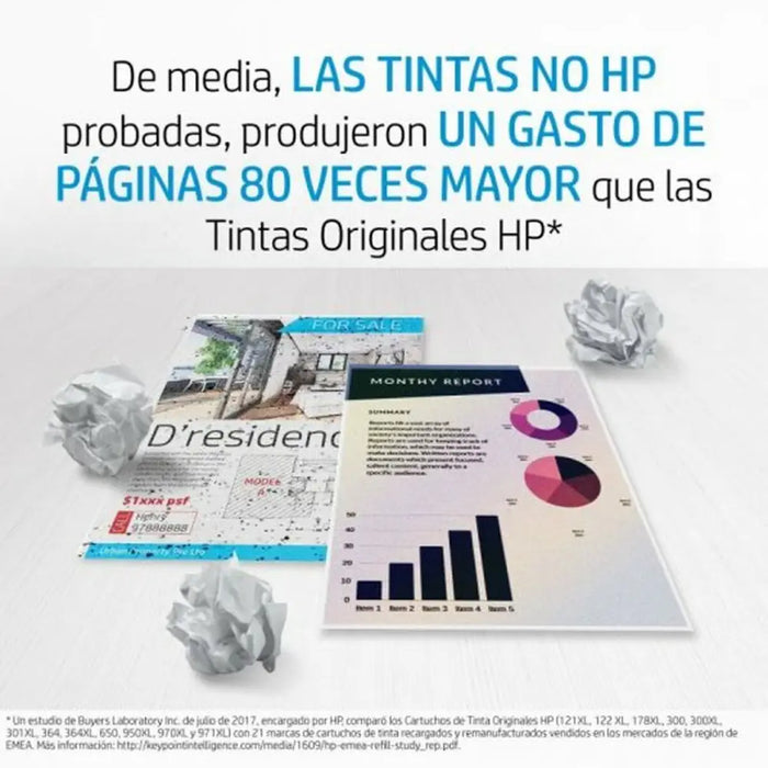 Оригиална касета за мастило HP 943ETFX Черен