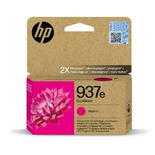 Оригиална касета за мастило HP Nº 937E Пурпурен цвят (50