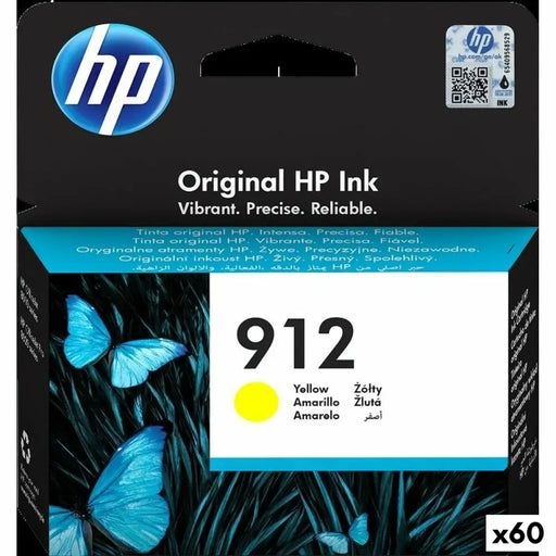 Оригиална касета за мастило HP Жълт (60 броя)