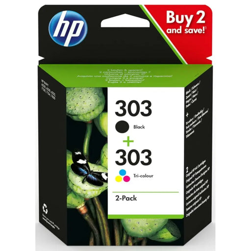 Оригиална касета за мастило HP 303 Жълт (24 броя)