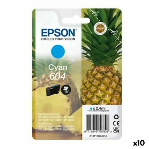 Оригиална касета за мастило Epson XP 2200 WF 2910DWF Синьо