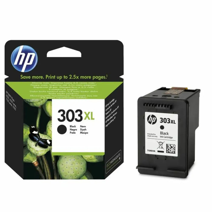 Оригиална касета за мастило HP Nº 303XL Черен (60 броя)