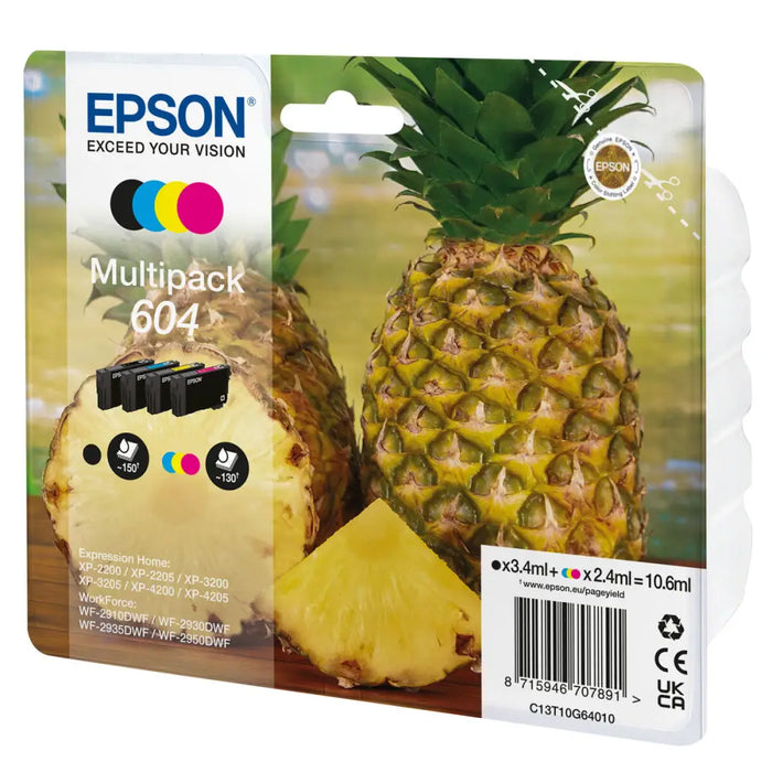 Оригиална касета за мастило Epson C13T10G64020 Многоцветен