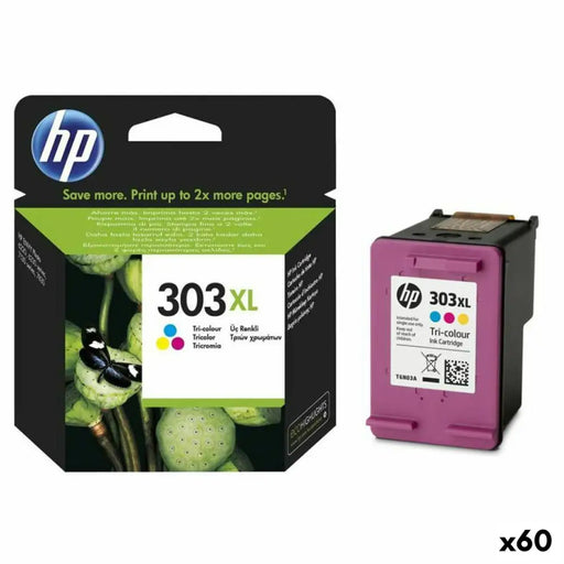 Оригиална касета за мастило HP 303XL Трицветен (60 броя)