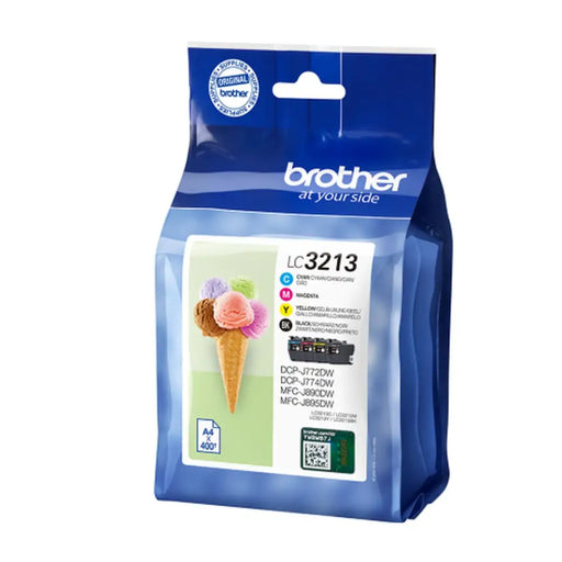 Оригиална касета за мастило Brother LC 3213VAL (4 pcs)