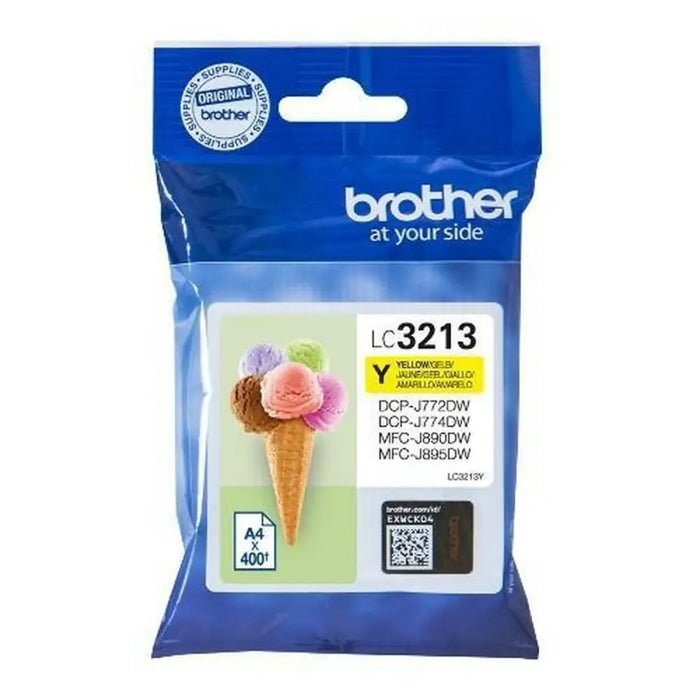 Оригиална касета за мастило Brother Жълт (5 броя)