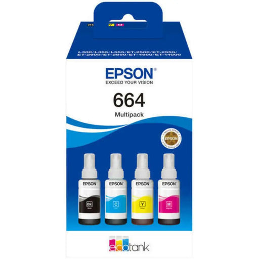 Оригиална касета за мастило Epson C13T664640 Многоцветен