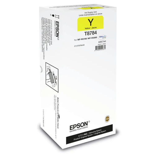 Оригиална касета за мастило Epson C13T878440 Жълт