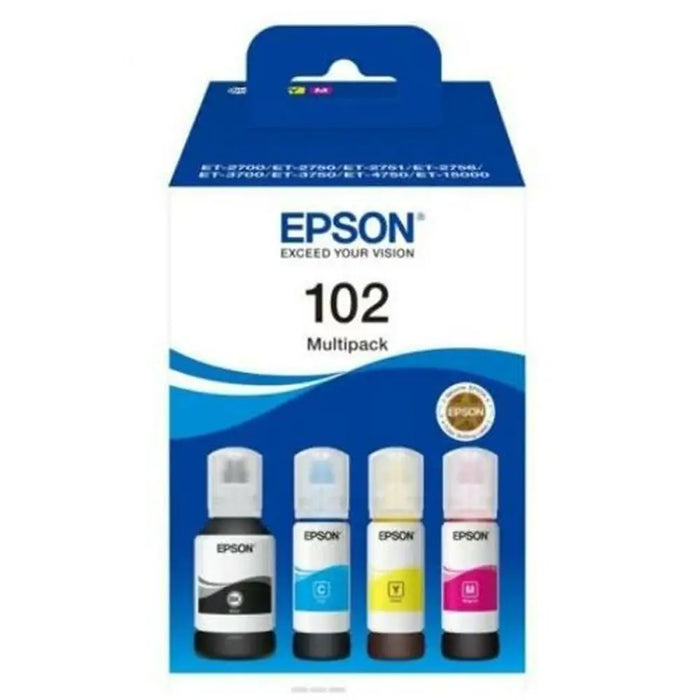 Оригиална касета за мастило Epson Nº102 Multipack Жълт (15