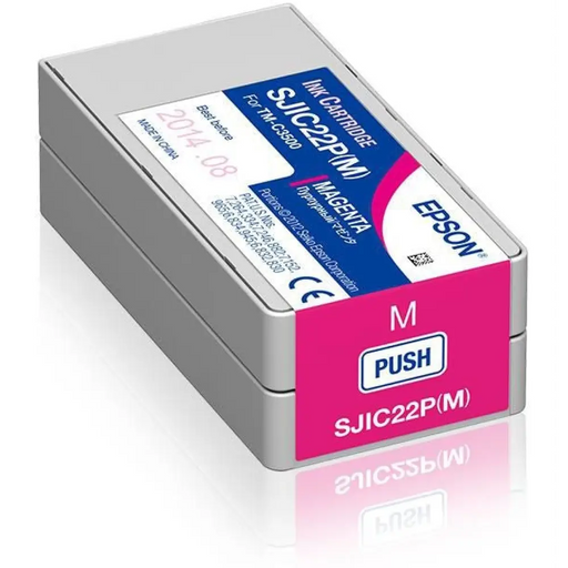 Оригиална касета за мастило Epson SJIC22P Пурпурен цвят