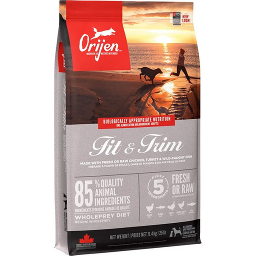 ORIJEN Fit & Trim - суха храна за кучета - 11,4 кг