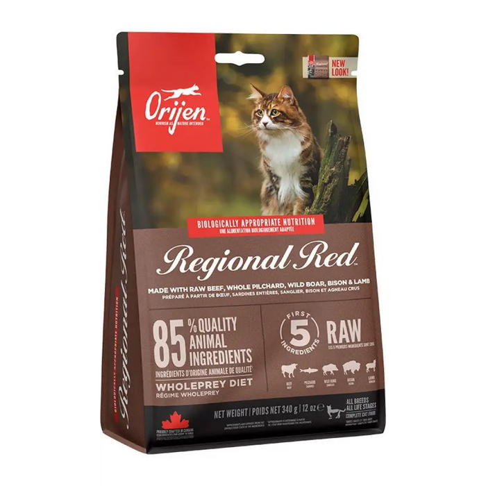 ORIJEN Regional Red Cat - суха храна за котки - 340гр