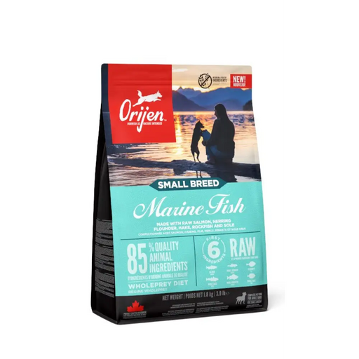 ORIJEN Small Breed Marine Fish - суха храна за кучета - 1,8