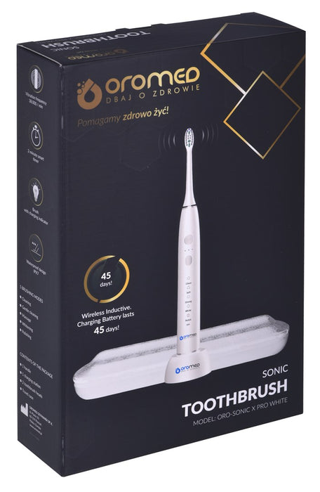 ORO-SONIC X PRO WHITE звукова четка за зъби