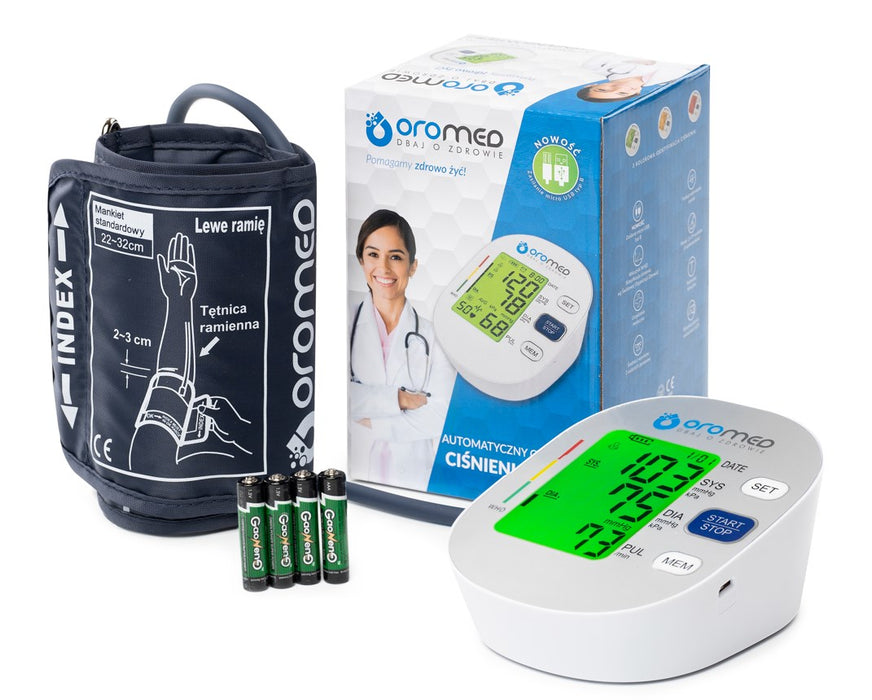 OROMED ORO-BP2 USB ХЛАДИЛНИК електронен апарат за кръвно