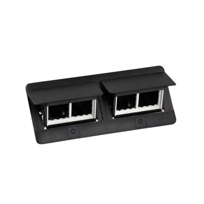 ОСЕММОДУЛНА ПОП-ЪП КУТИЯ ЗА ВГРАЖДАНЕ + КИТ LEGRAND - ЧЕРЕН