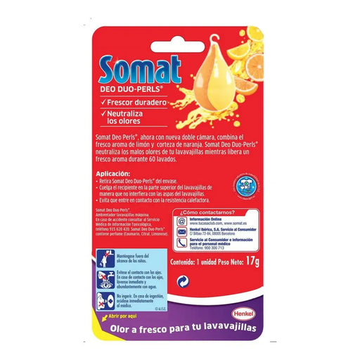 Освежител за Въздух в Съдомиялна Машина Somat Лимон