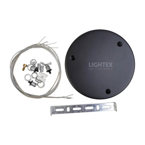 ОСНОВА И ПРОВОЛКИ ЗА ПЛАФОН ЧЕРНА LIGHTEX