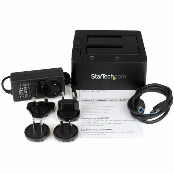 Основа Startech SDOCK2U313 Твърд диск