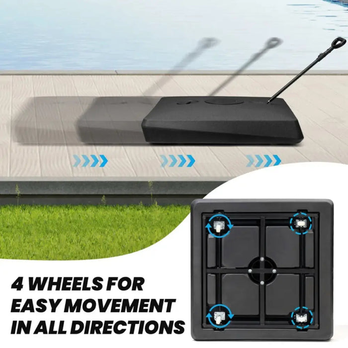 ОСНОВА ЗА ЧАДЪР 360C С ДРЪЖКА HD HD-10814