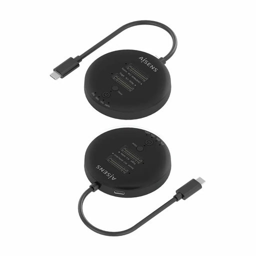 Основа за Зареждане Aisens ASDS-2M2N05-BK Черен