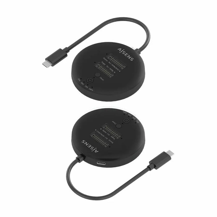 Основа за Зареждане Aisens ASDS-2M2N05-BK Черен