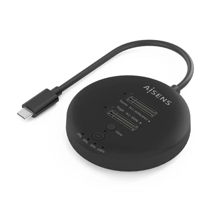 Основа за Зареждане Aisens ASDS-2M2N05-BK Черен
