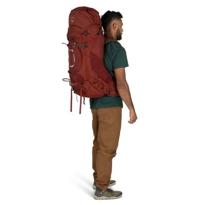 Osprey Aether 65 Трекинг раница S/M Червена