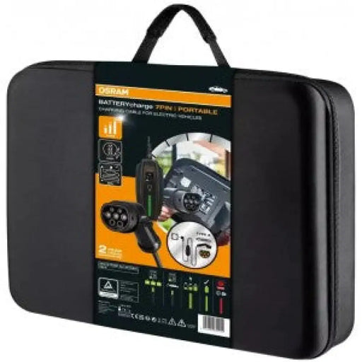 OSRAM BATTERYCHARGE PORTABLE 7PIN TYPE 2 16A 3.6KW 240V 5M