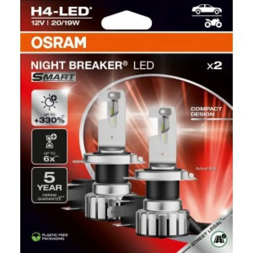 OSRAM H4-LED NIGHT BREAKER SMART 6000K 20/19W 12V HANGING