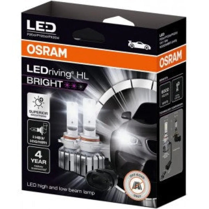 OSRAM HB3(9005)/H10/HIR1 LEDRIVING HL BRIGHT 6000K 19.0W