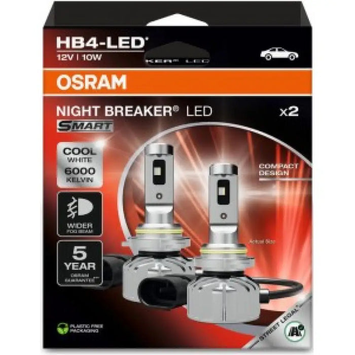 OSRAM HB4 LED NIGHT BREAKER SMART 6000K 10W 12V HANGING
