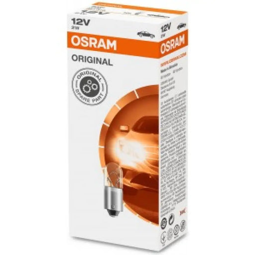 OSRAM ORIGINAL LINE AUX T4W 2W 12V CARTON BOX 10 PCS