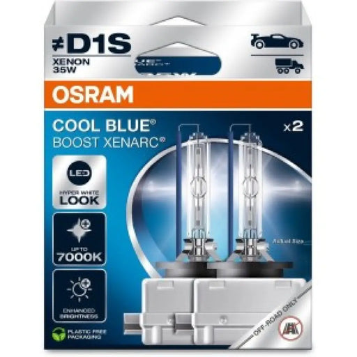 OSRAM XENARC COOL BLUE BOOST NO ECE D1S 7000K 35W 85V
