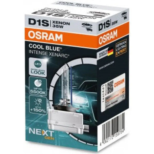 OSRAM XENARC COOL BLUE INTENSE (NEXTGEN) +150% D1S 6200K