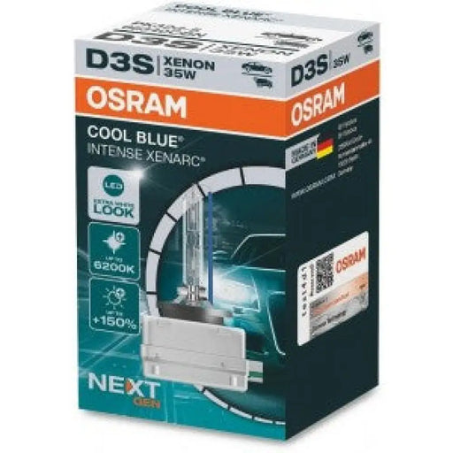 OSRAM XENARC COOL BLUE INTENSE (NEXTGEN) +150% D3S 6200K