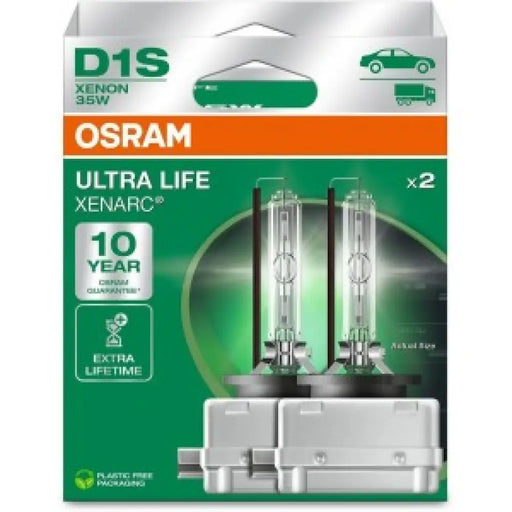 OSRAM XENARC ULTRA LIFE D1S 4300K 35W 85V HANGING FOLDING
