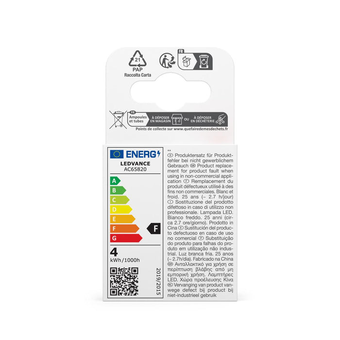 LED ЛАМПА STAR FLAT28 E14 4000K