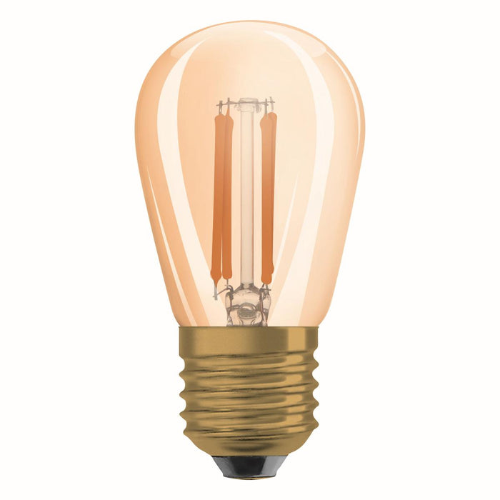 LED ЛАМПА VINTAGE ST45 GOLD33 DIM E27