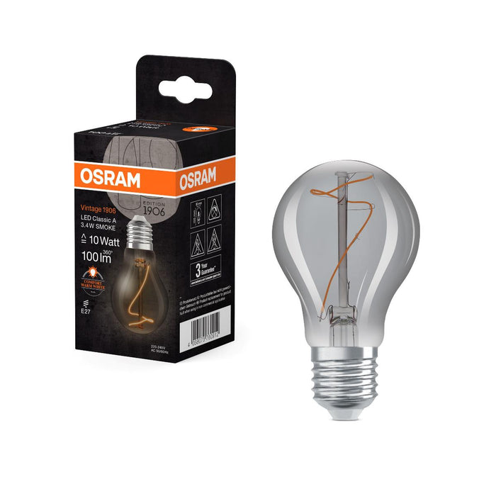 LED ЛАМПА VINTAGE CLA SMOKE10 E27