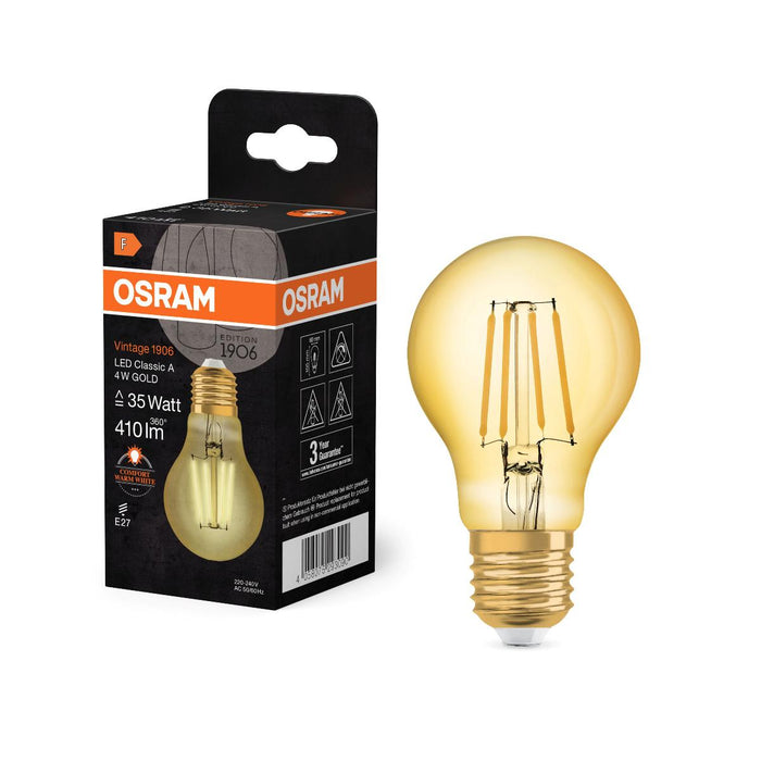 LED ЛАМПА VINTAGE CLA GOLD35 E27