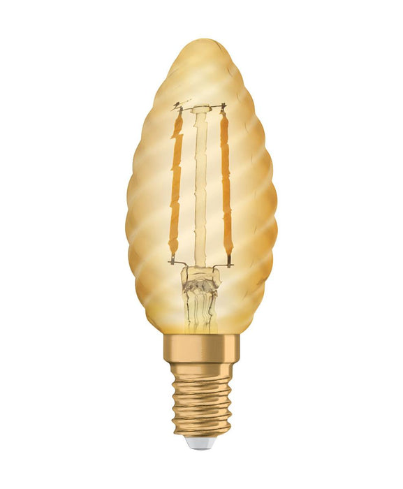 LED ЛАМПА VINTAGE ШИШАРКА GOLD22 E14