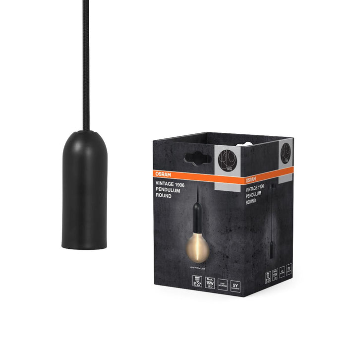 ПЕНДЕЛ PENDULUM ROUND ЧЕРЕН E27