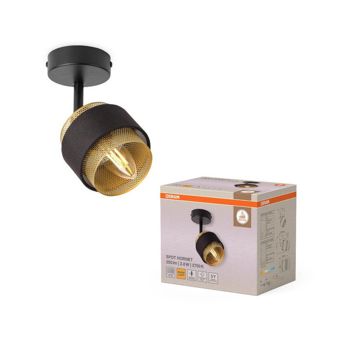 СПОТ HORNET 1XE14 ВКЛЮЧЕНА ЛАМПА OSRAM