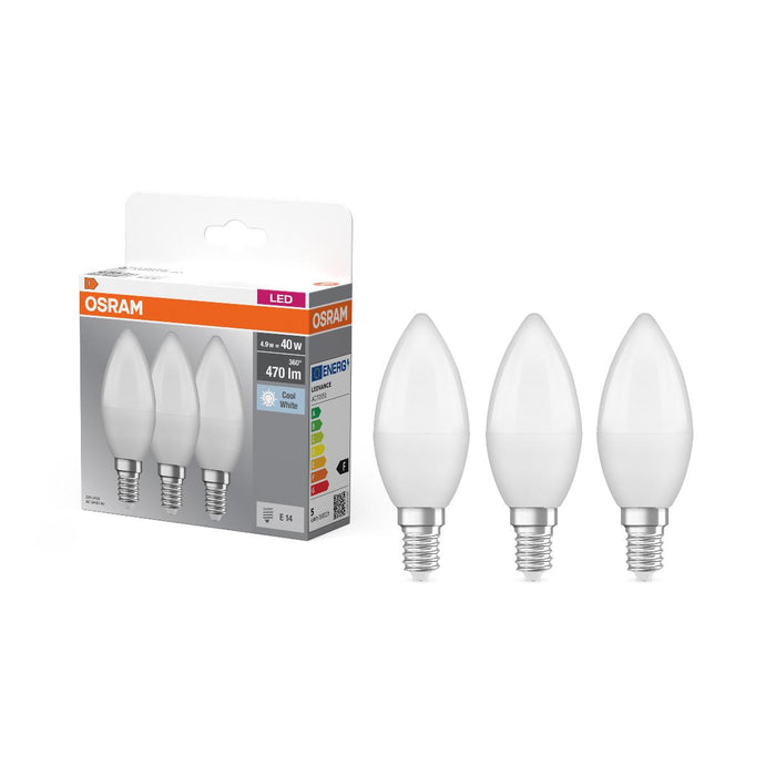 LED ЛАМПА BASE CLB40 E14 4000K 3БР
